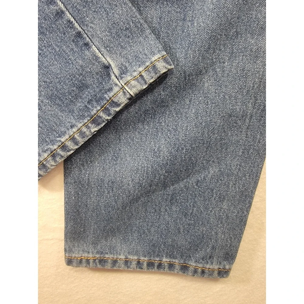 Levi's 505‎ jeans -Regular fit, Straight Leg  - Men's 36x30 medium wash READ